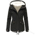 2019 New Parkas Female Women Winter Coat Thickening Cotton Winter Jacket Womens black faux fur Outwear Parkas for Women Winter - menochic